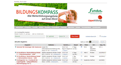 Desktop Screenshot of lippe.kursportal.info
