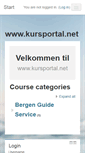 Mobile Screenshot of kursportal.net